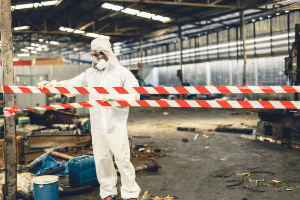 Professional Biohazard technician working in Rochester, PA
